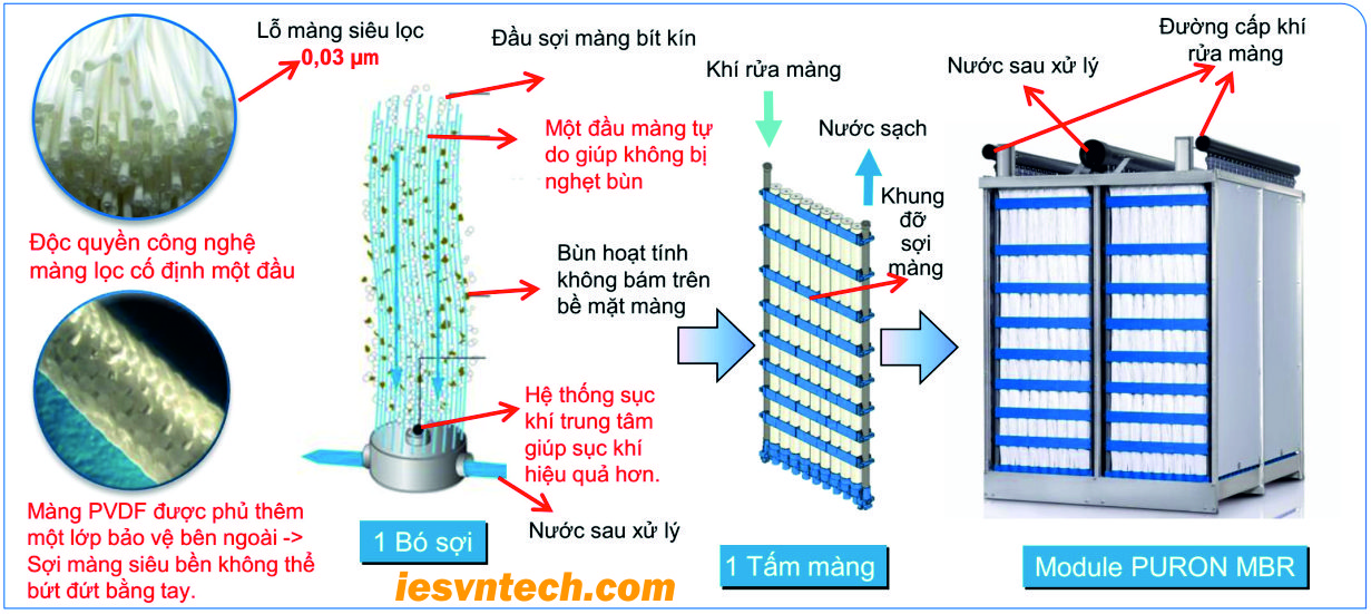 Kiểm tra kết quả kiểm soát MLSS trong MBR trên module MBR