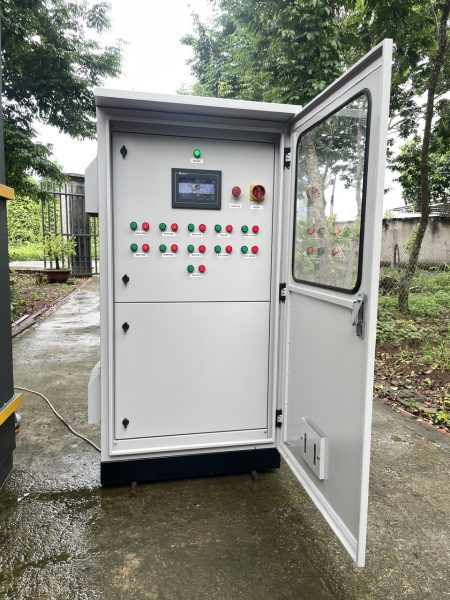 tủ điện xử lý nước thải