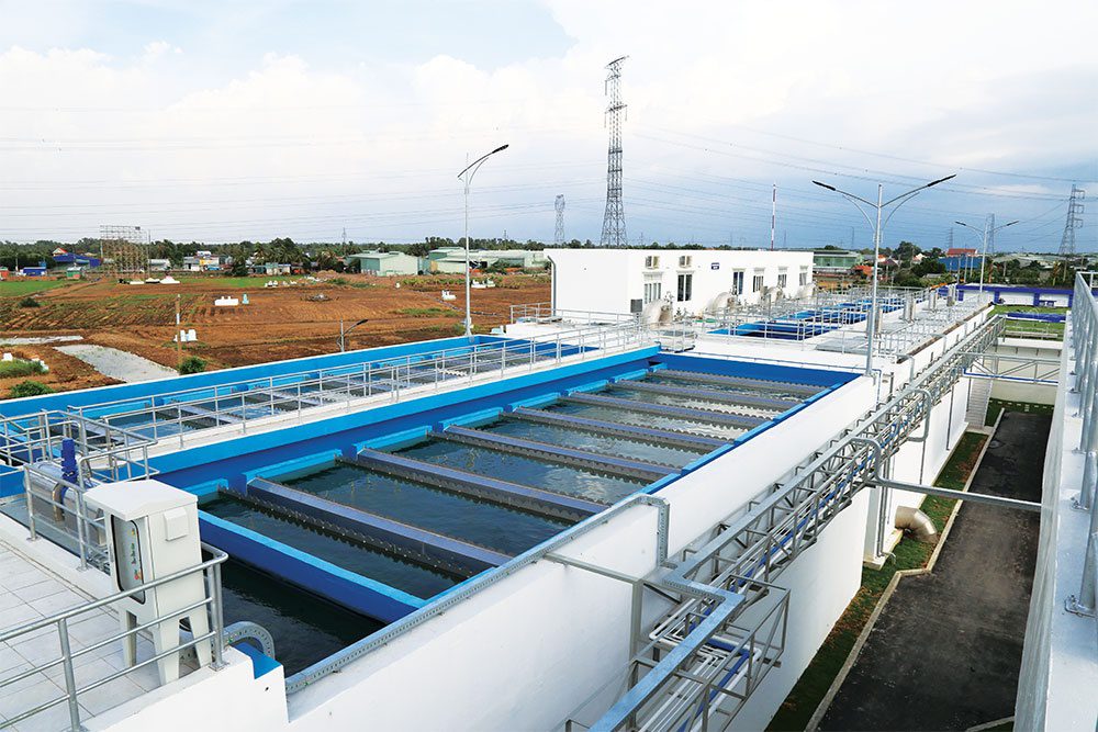 Kiểm tra vận hành đất ngập nước nhân tạo xử lý nước thải