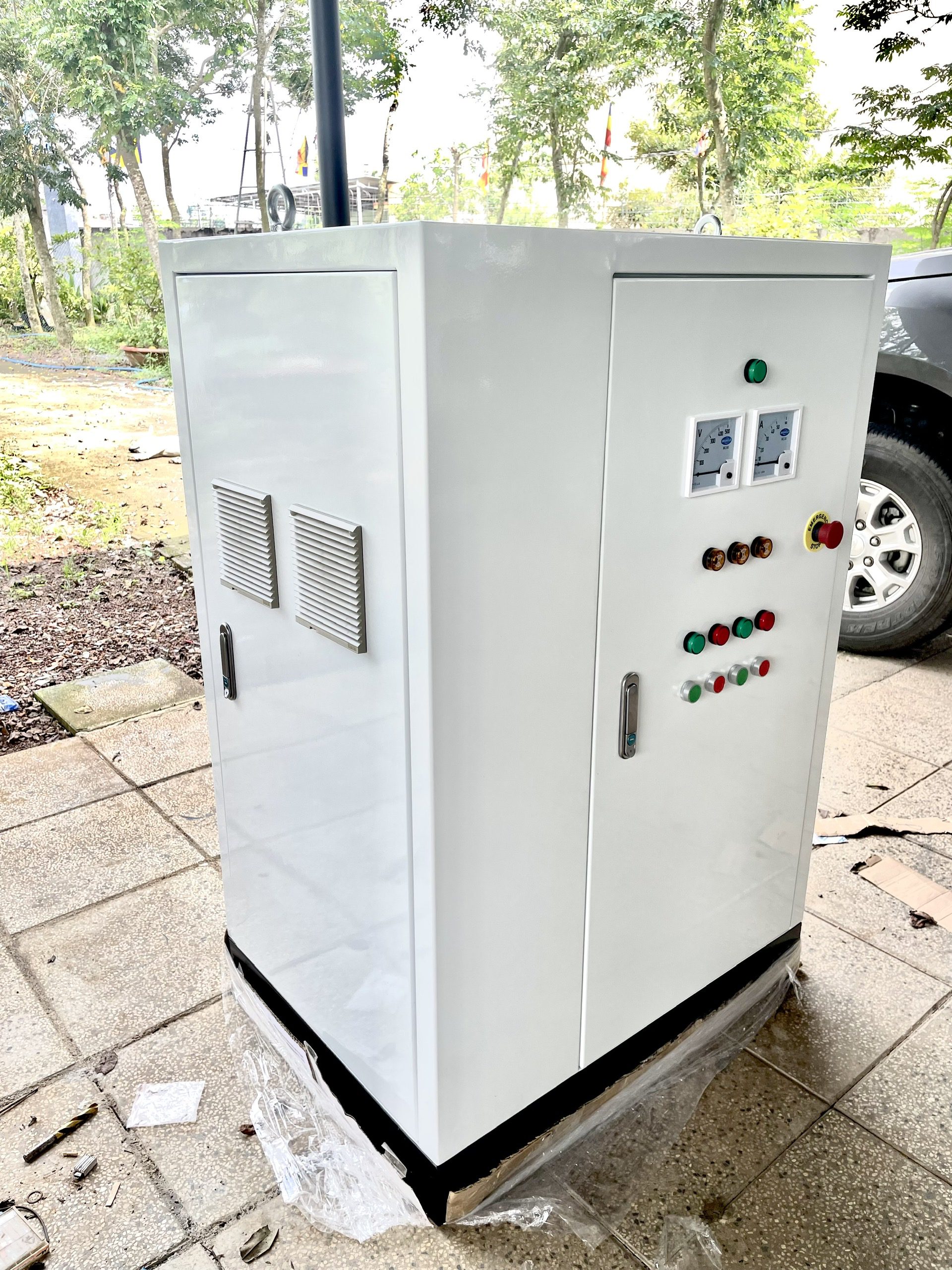 module xử lý nước thải 5m3/ngày - cấu hình tổng thể