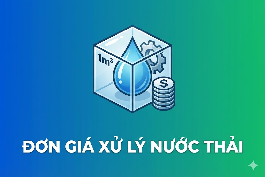 Đơn Giá Xử Lý Nước Thải 1m3 Năm 2026: Cách Tính Chi Tiết & Giải Pháp Tối Ưu