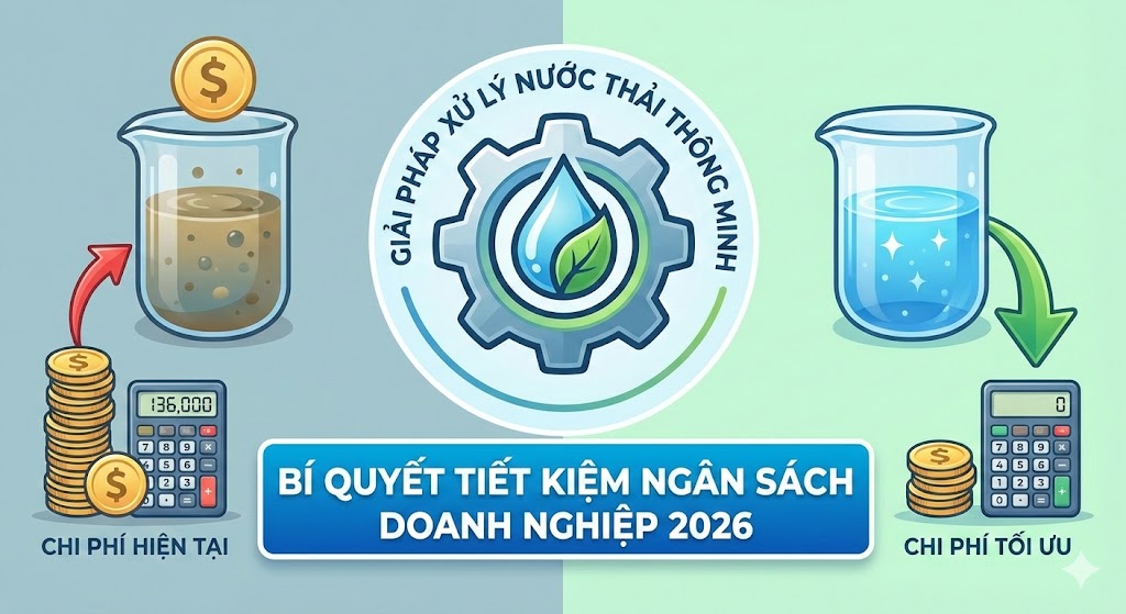 Chi Phí Xử Lý Nước Thải 2026: Phân Tích Chi Tiết & Giải Pháp Tối Ưu Ngân Sách