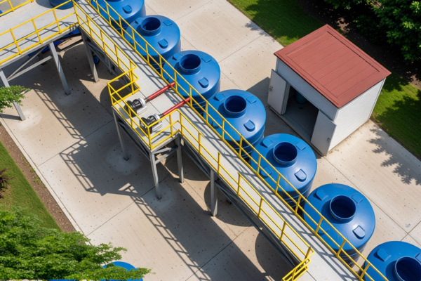 Hệ Thống Xử Lý Nước Thải chăn nuôi 50m3 Ngày Đêm
