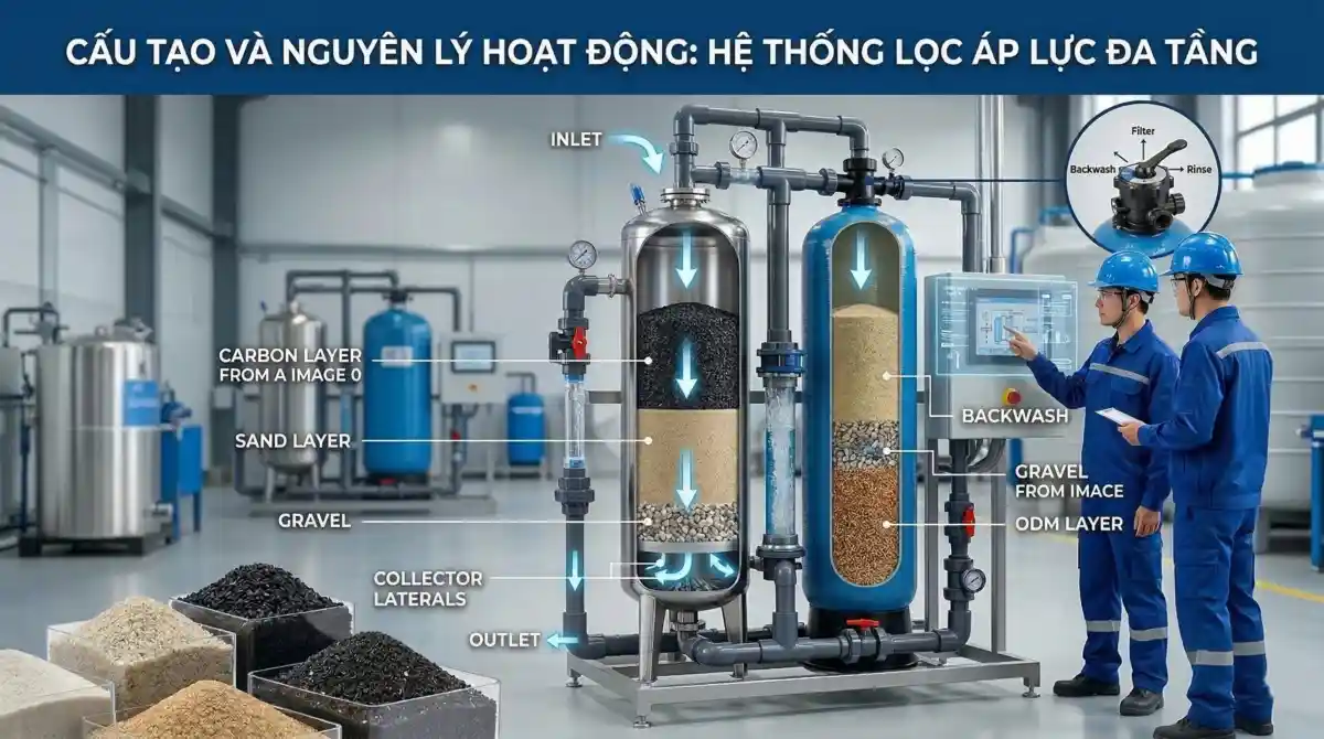 Điện Thẩm Tách EDR Xử Lý Nước Thải: 7 Bước Hiệu Quả 2 điện thẩm tách EDR xử lý nước thải trong hệ thống công nghiệp