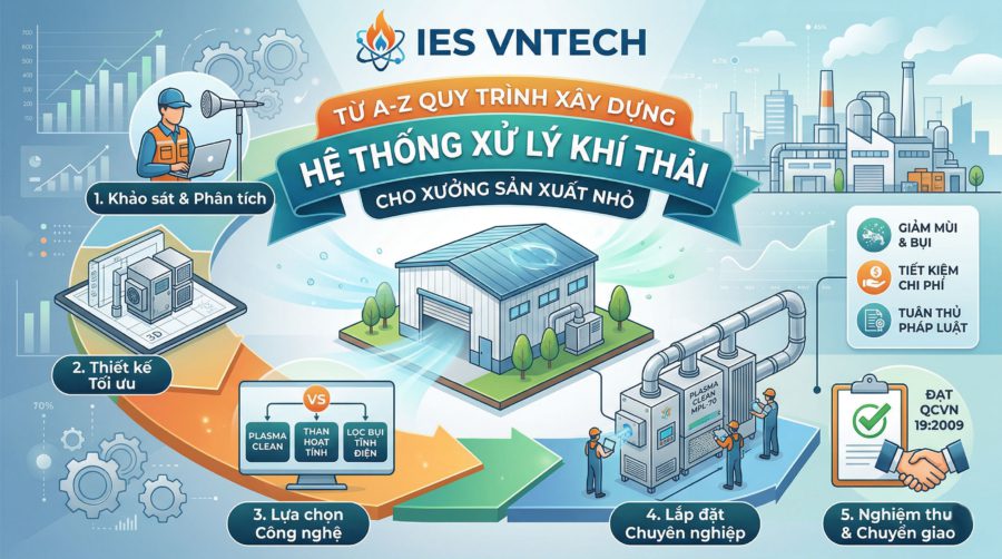Lọc Bụi PM2.5 Công Nghiệp: 7 Giải Pháp Hiệu Quả