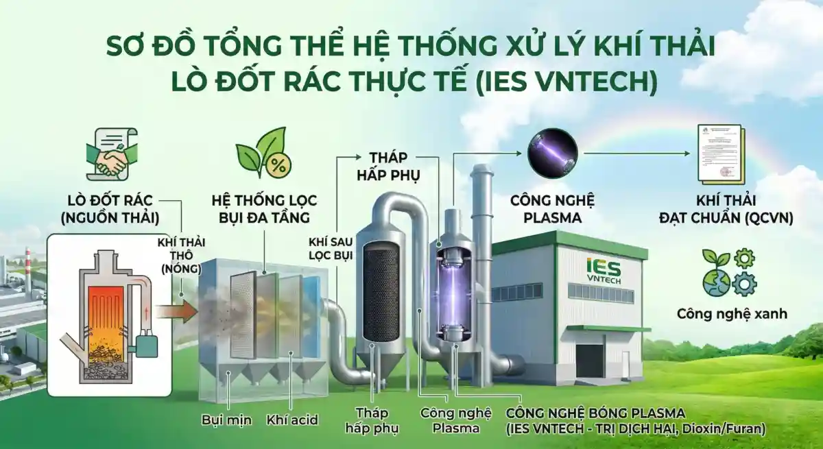 quy chuẩn khí thải công nghiệp 2024 - thiết bị kiểm soát vận hành