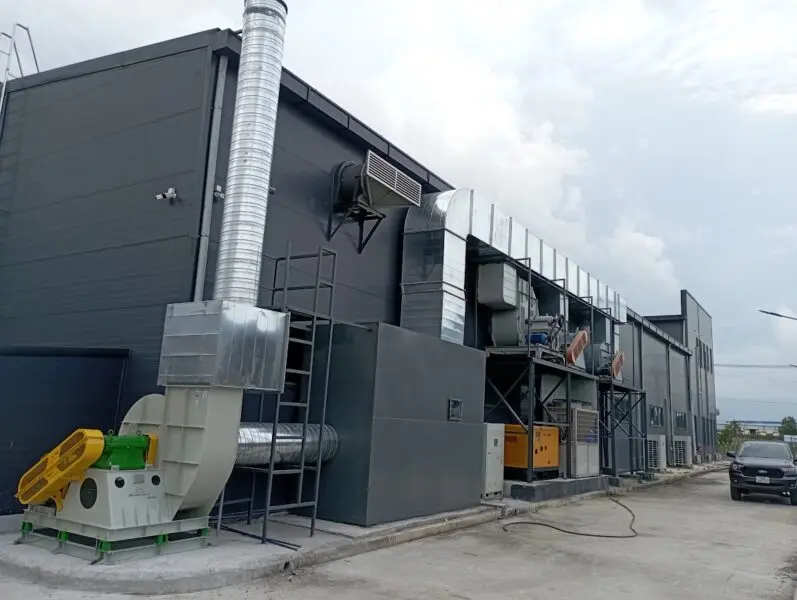 hệ thống xử lý khí thải cho xưởng sản xuất nhỏ