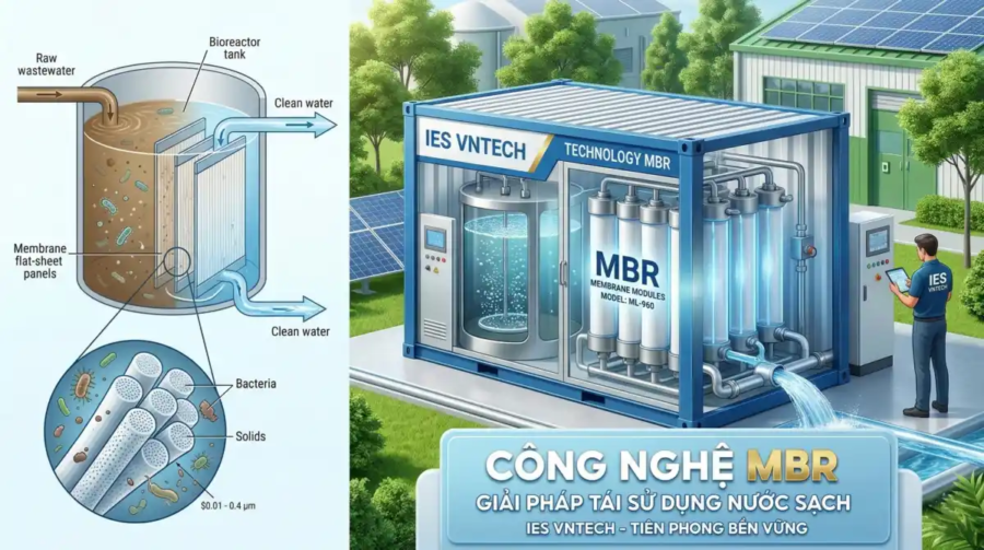 Tái Sử Dụng Nước Thải Cho Trung Tâm Dữ Liệu: 8 Tiêu Chí