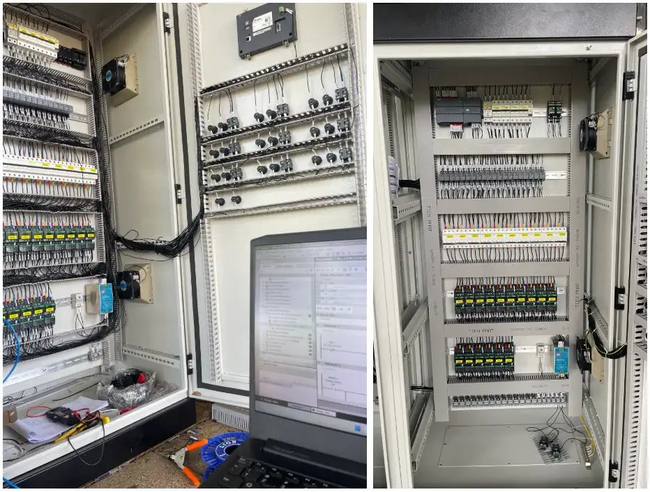 Thi công tủ điện xử lý nước thải 620m3/ngày tại chung cư Phúc Yên 4 thi công tủ điện xử lý nước thải đúng tiêu chuẩn kỹ thuật chính là giúp toàn bộ quy trình vận hành trơn tru, tiết kiệm năng lượng và bền bỉ theo thời gian