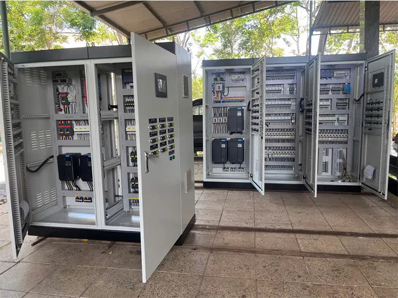 Thi công tủ điện xử lý nước thải 900m3/ngày tại Bình Phước 13 Tủ điện xử lý nước thải