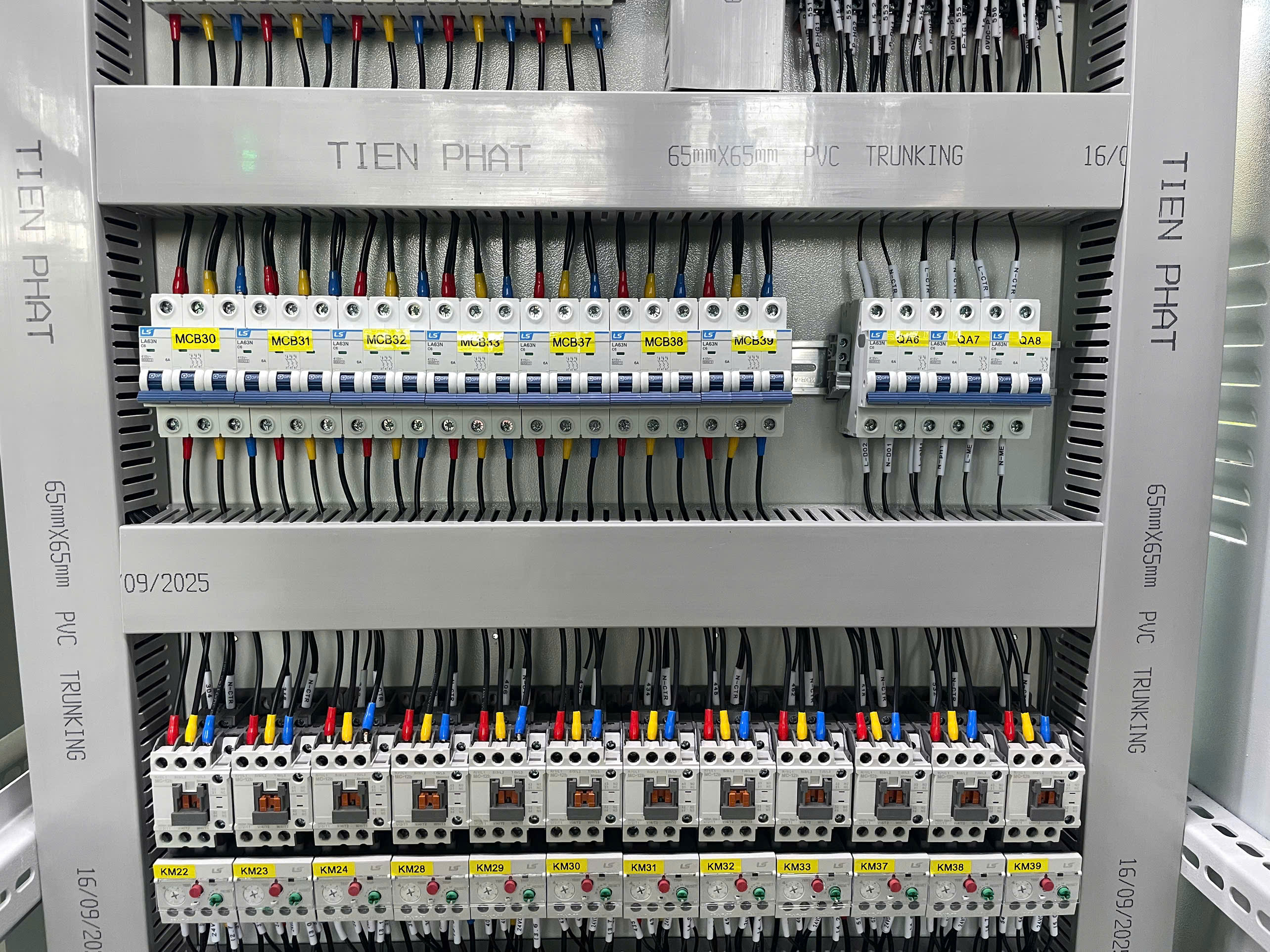 Thi công tủ điện xử lý nước thải 900m3/ngày tại Bình Phước 7 Thi công tủ điện xử lý nước thải
