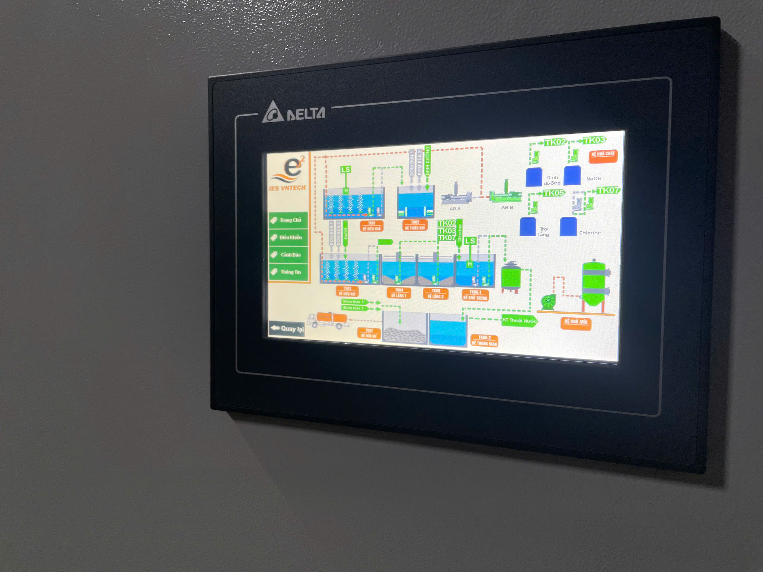 Thi công tủ điện xử lý nước thải 900m3/ngày tại Bình Phước 9 Thi công tủ điện xử lý nước thải