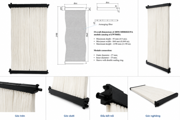 Màng Lọc MBR – MBRZIII35A – 35m2