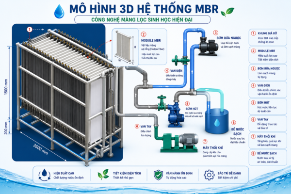 Màng Lọc MBR – MBRZIII35A – 35m2