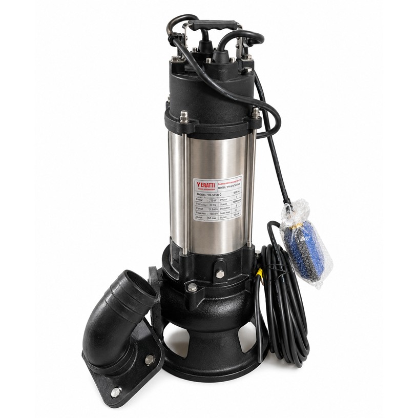 Bơm chìm nước thải Veratti model: VRm40-17-1.5 1.5Kw