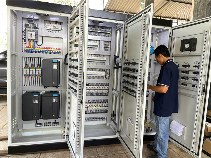 nâng cấp tủ điện xử lý nước thải - hình minh họa kỹ thuật 2