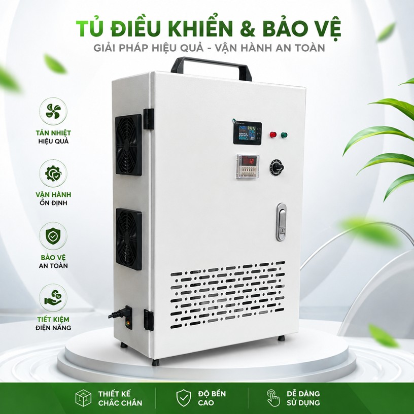 Máy tạo khí Ozone 2g/h OZ-2QBAOS xử lý nước và thực phẩm 1 may-tao-khi-ozone