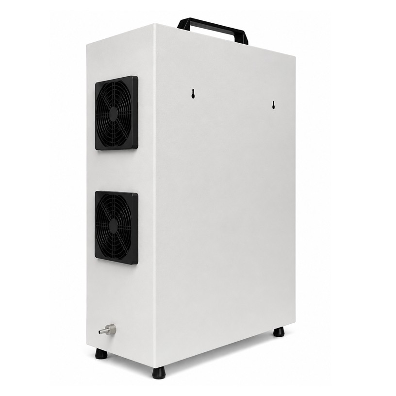 khử màu nước thải bằng ozone tại bước kiểm tra thiết bị và thông số